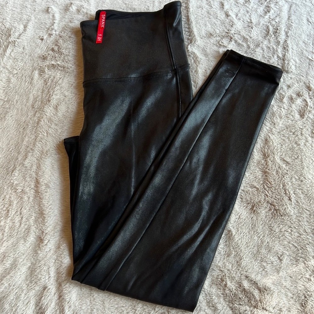 Spanx Faux Leather Leggings